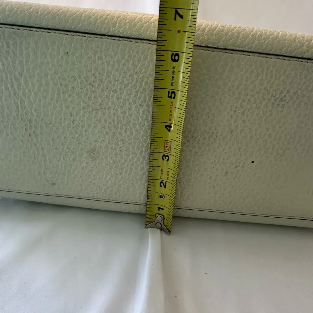 KATE SPADE Southport Avenue Lydia ivory black  Leather bag MSRP $428 (pu190 - Image 10