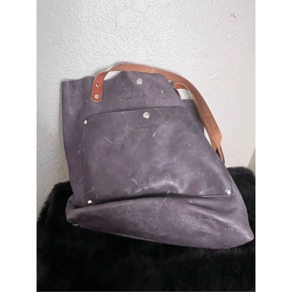 Jill's Homestead The Tote Bag Rose Genuine Leather Look Rural Nice - Image 2