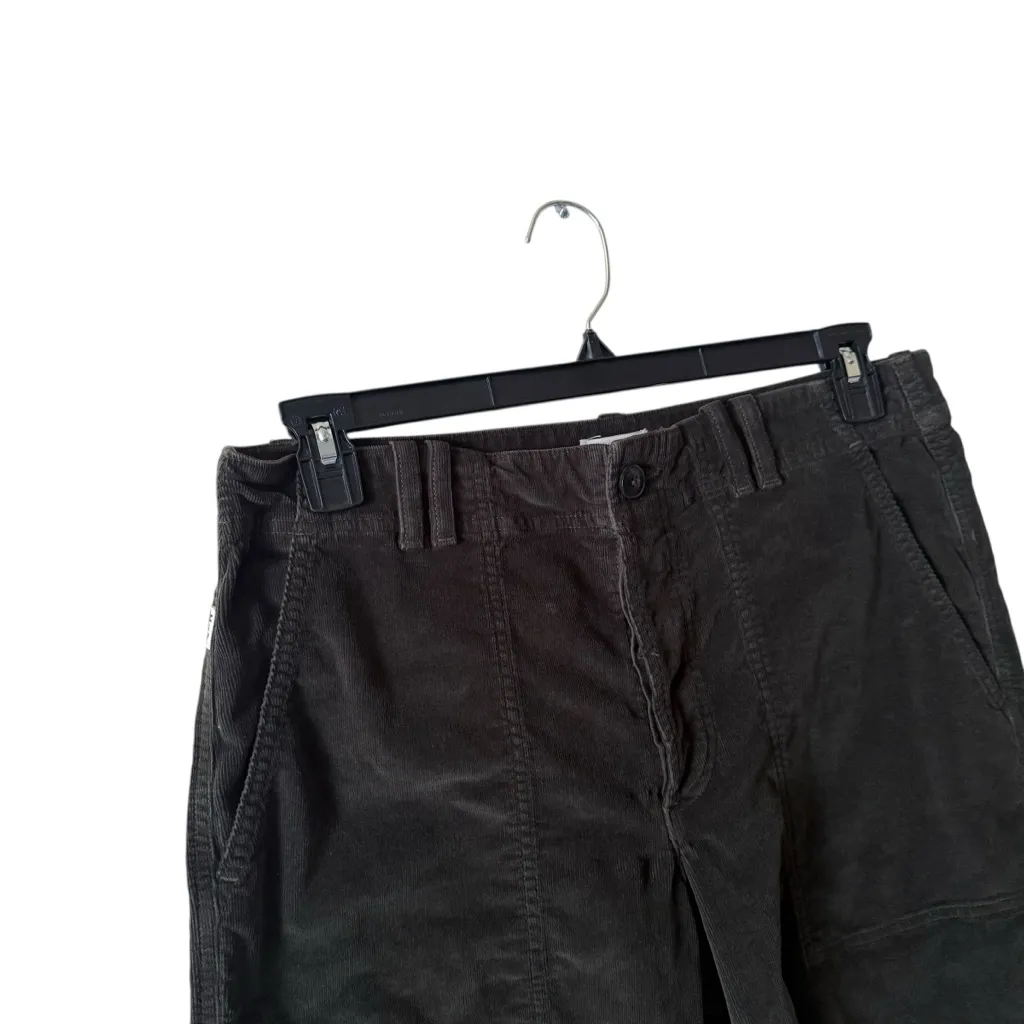 Citizens of Humanity Agni Button Fly Corduroy Utility Pants  Green Sz 29 32X25 - Image 4