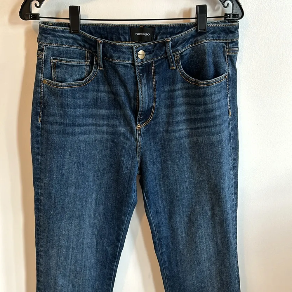 Driftwood  Colette Embroidered Cuff Jeans - Image 5