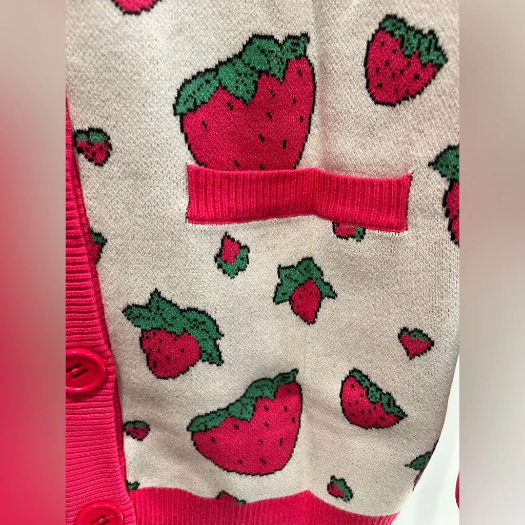 Disney Toy Story Lotso Strawberry Cardigan (Large) - Image 8