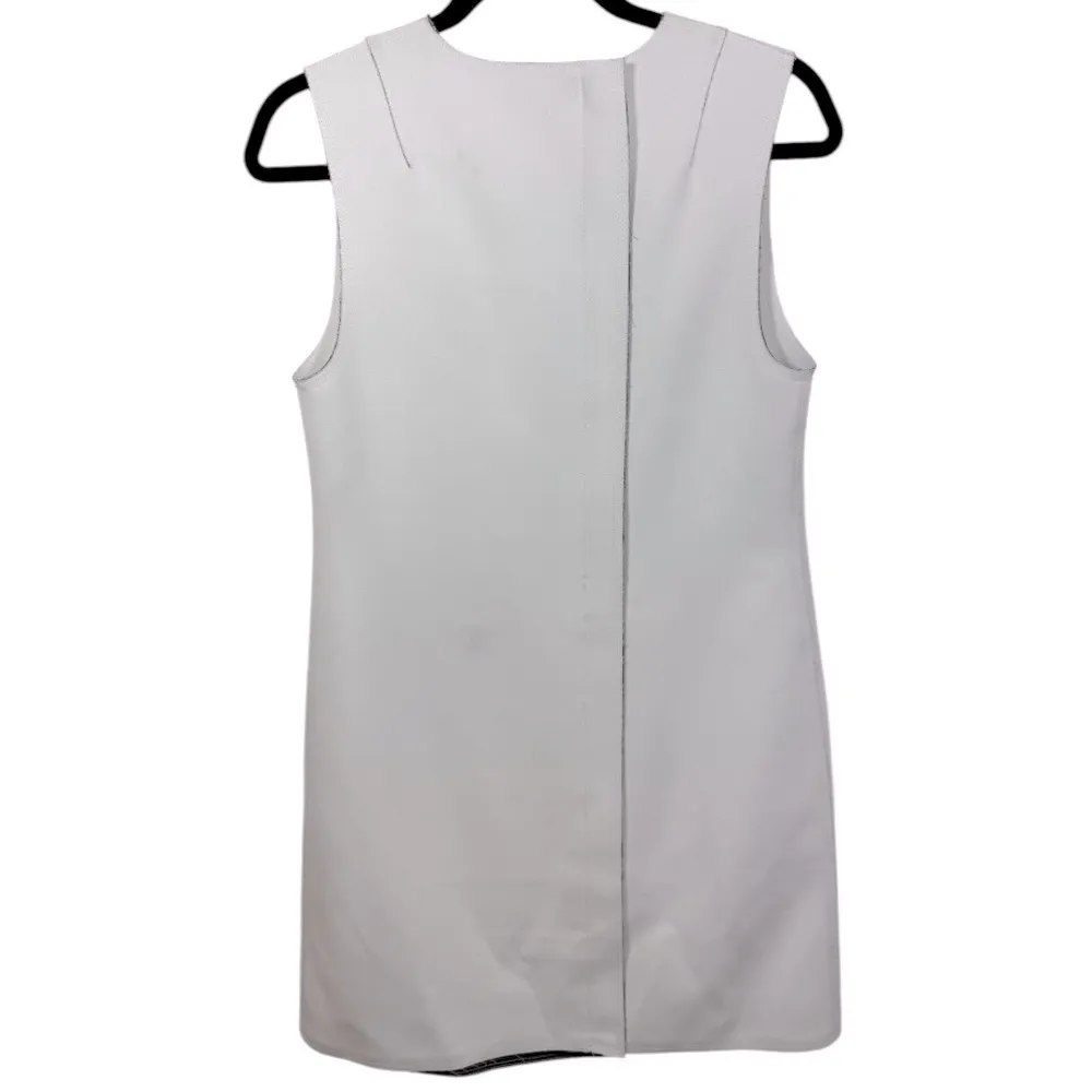 T Alexander‎ Wang Sleeveless Shift Dress White 6 - Image 2