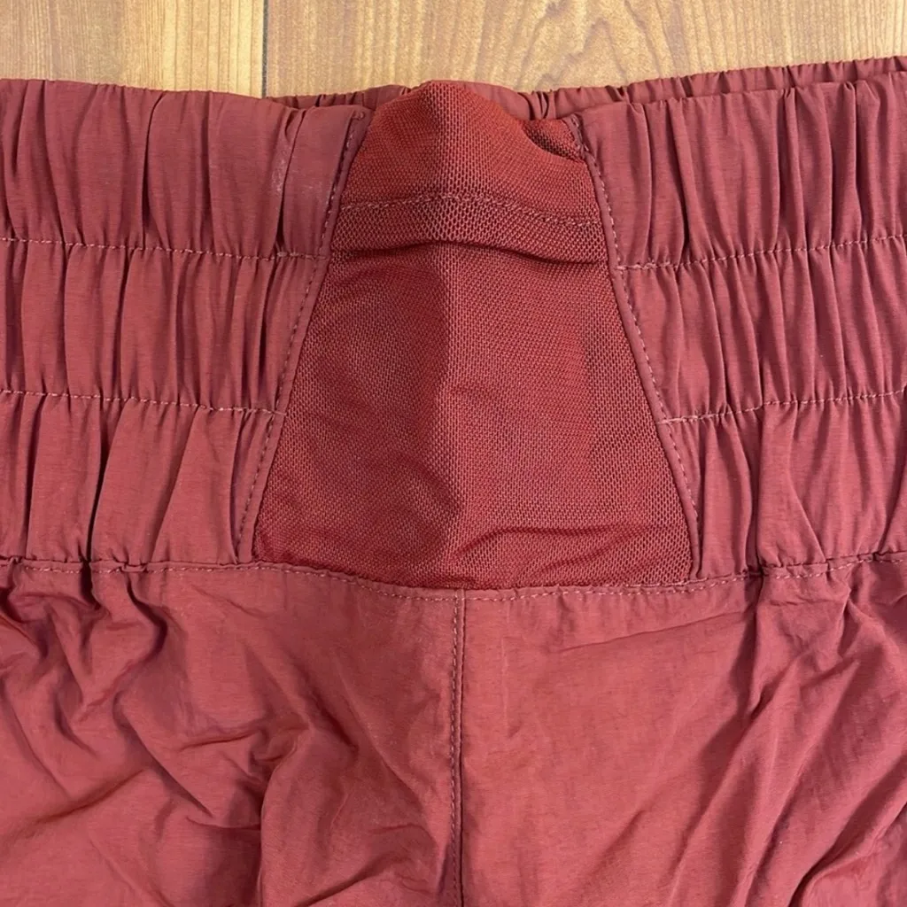 Zenana Windbreaker Athletic Running Shorts Plus Size 1X Smocked Waist Nylon New - Image 5