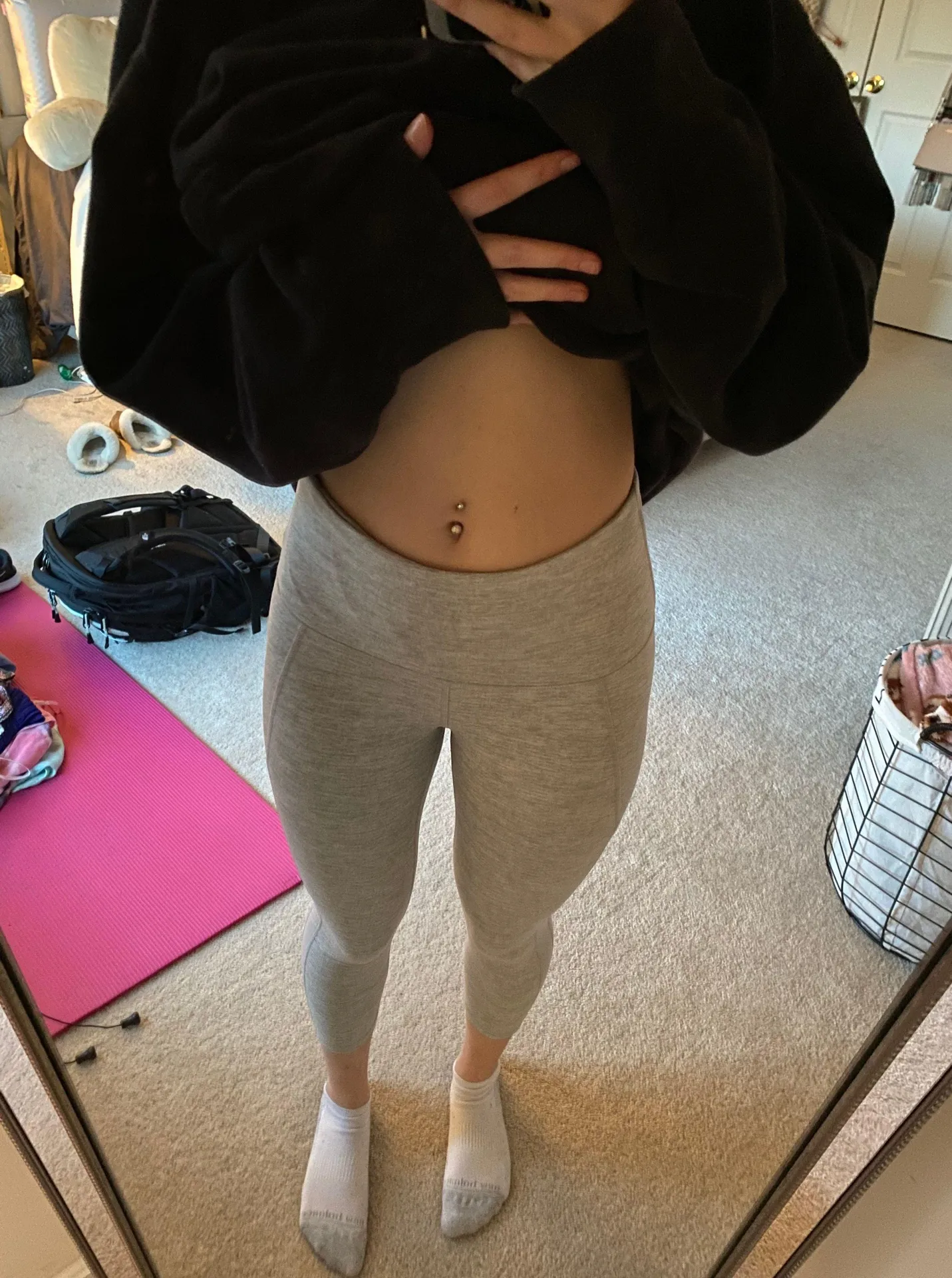 Gaiam Grey  Leggings  - Image 2