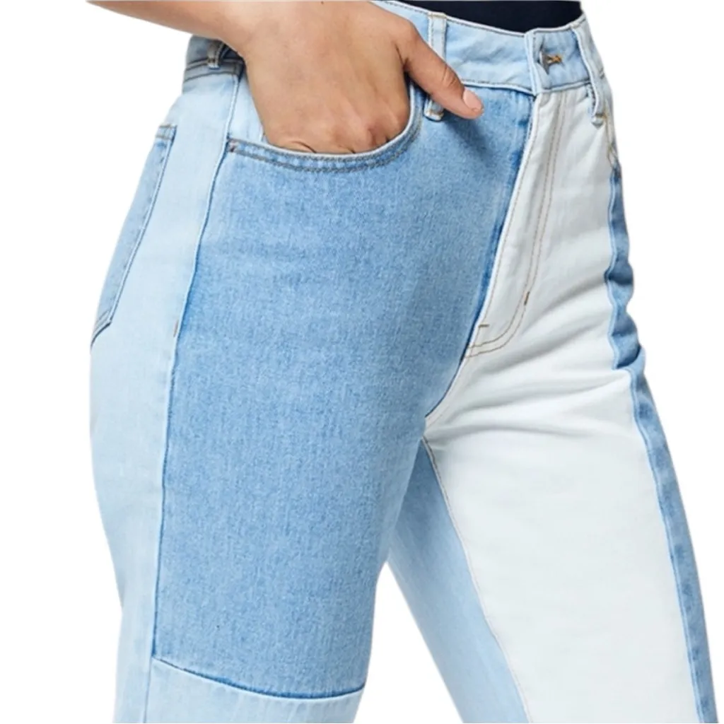 PacSun 🎄 Hopper Patch Blue Mom Jeans - Image 7