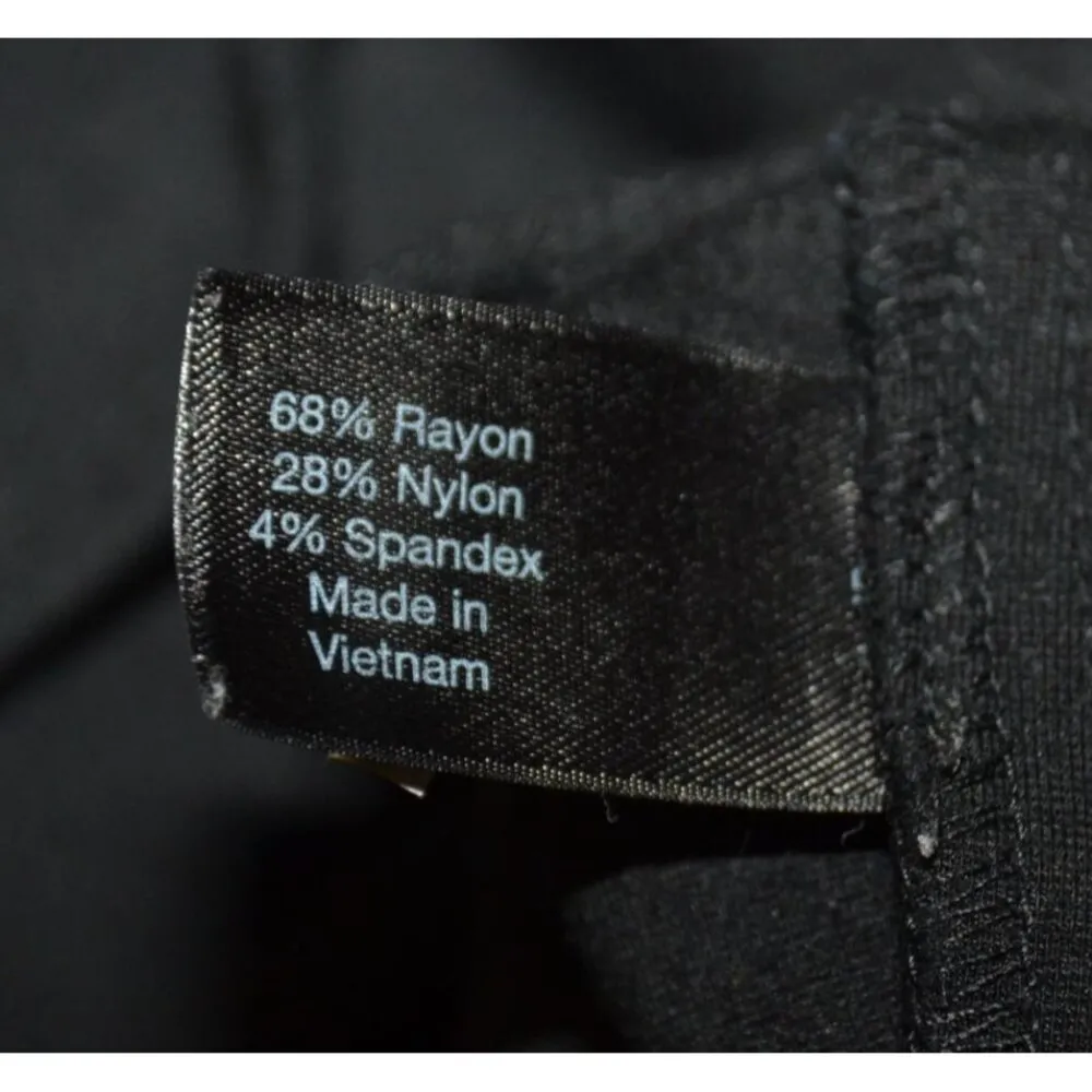 6th & Lane Women's Plus Black Pencil Skirt Size 28 Stretch Knee Length Career - Image 8