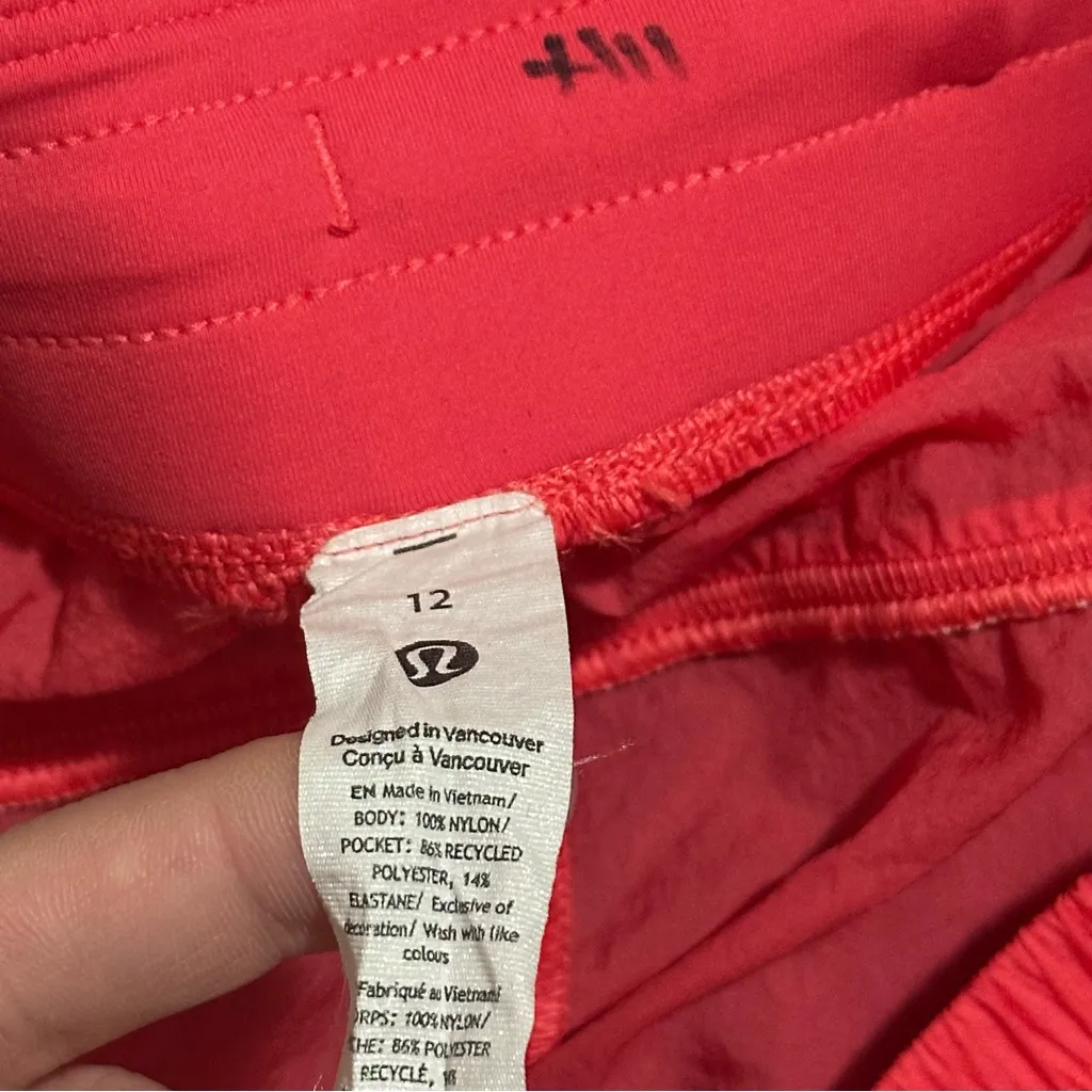 Lululemon License to Train High-Rise Lightweight Short in Glaze Pink Size 12 - Image 6