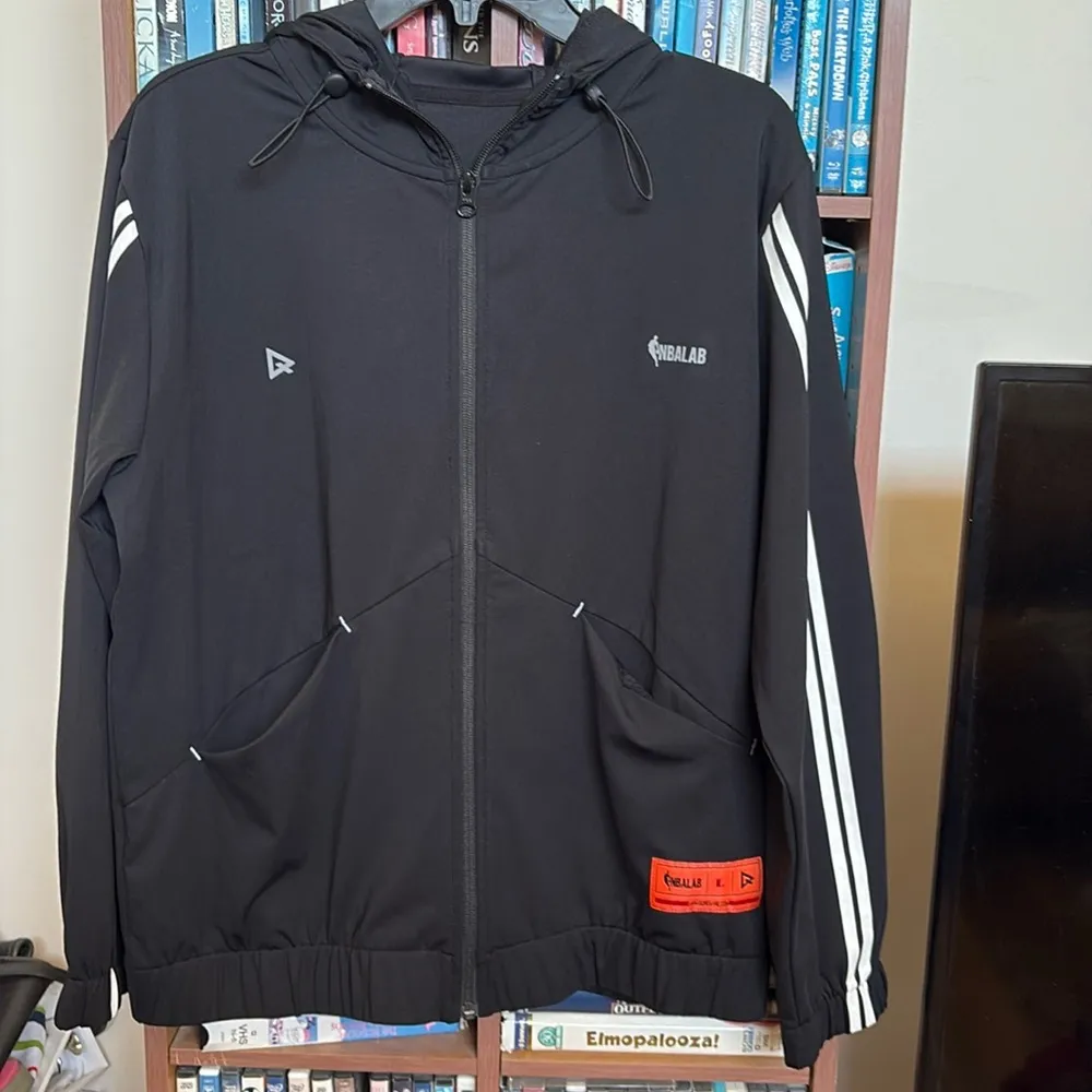 NBA - QORE-NBALAB Brooklyn Nets Everyday Team Women’s Hooded Jacket Sz L - Image 5