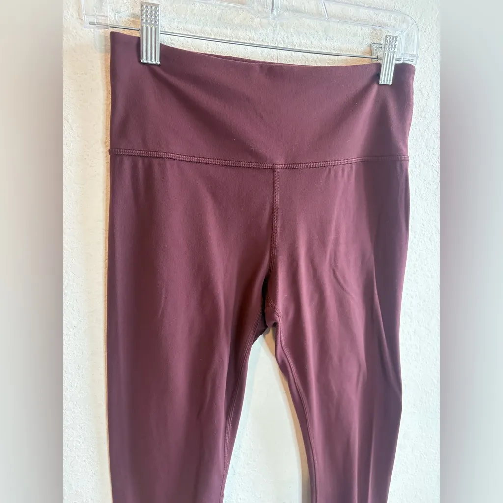 Athleta Maroon Elation 7/8 Tights - Image 2