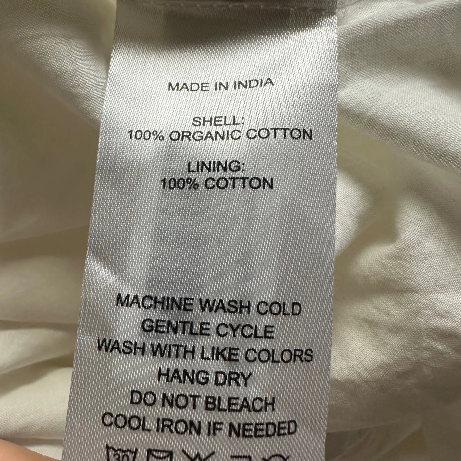 NWT Quince White Organic Cotton Gauze Smocked Maxi Skirt Boho Festival Casual L - Image 10