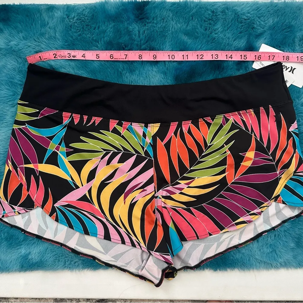 Hurley Tropic Dance Pull-On Board Shorts Size XL - Image 7