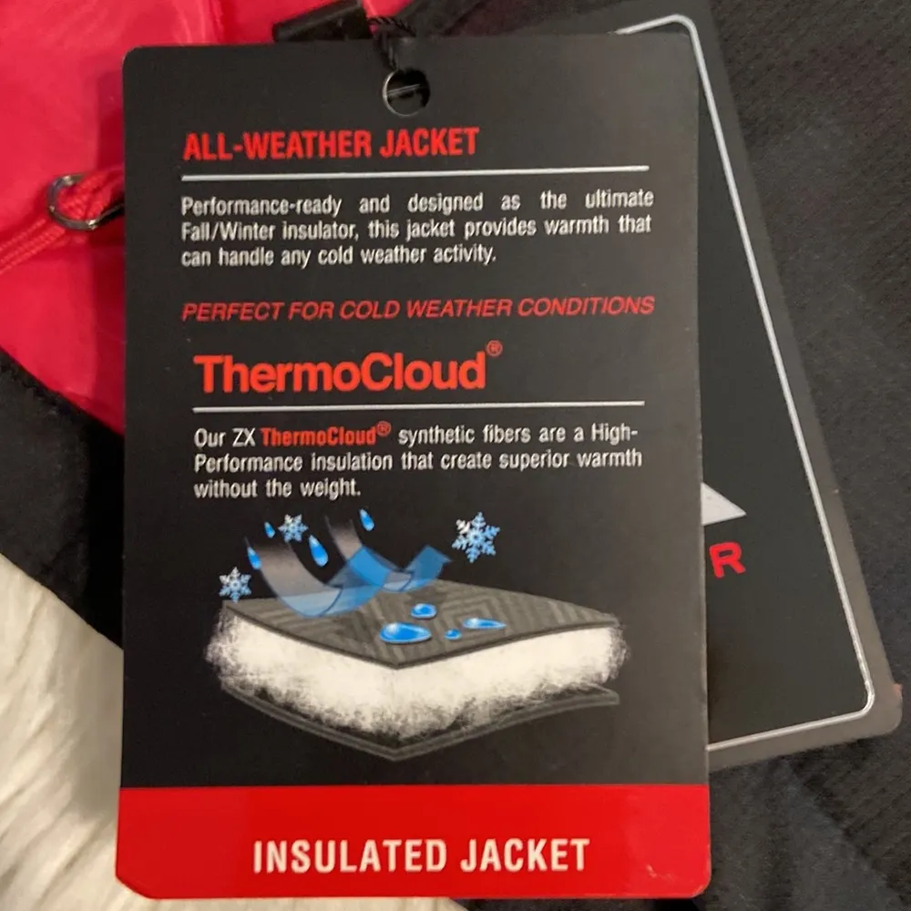 ZEROXPOSUR Women’s Jacket size S brand new with tags color black/ pink inside - Image 13