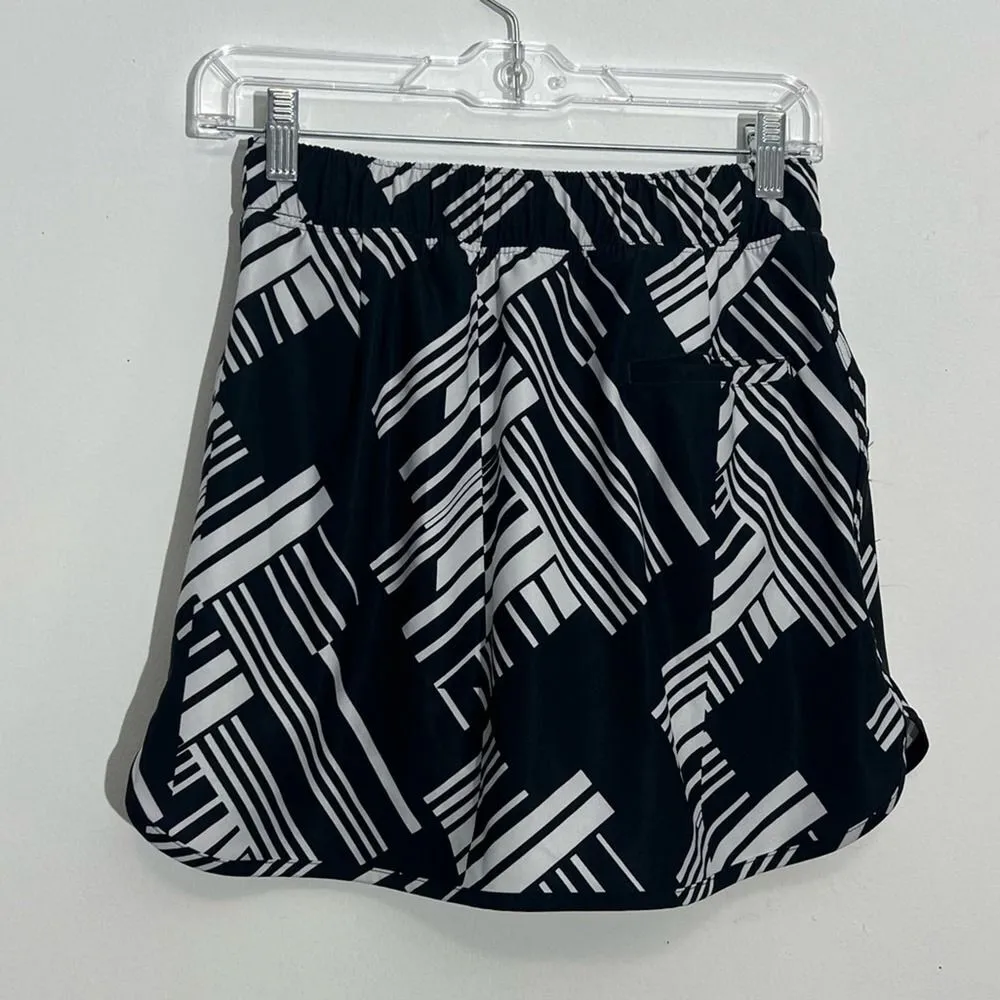 Slazenger Golf Skort Athleisure Women's Pull On Black White Pockets Size XS - Image 5