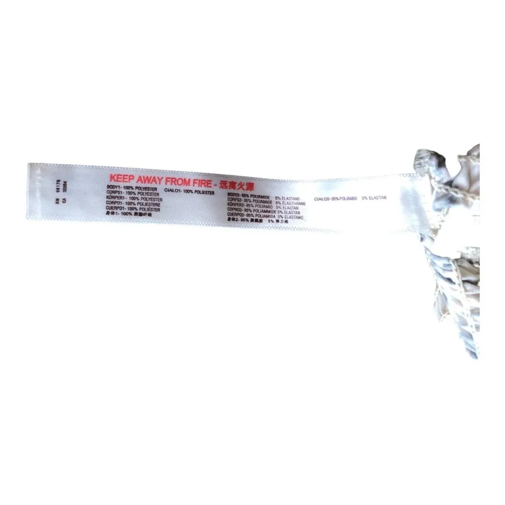 NWT - - Brunch Date Floral Print Long Sleeve Bodysuit Ivory Combo -Size Small - Image 13