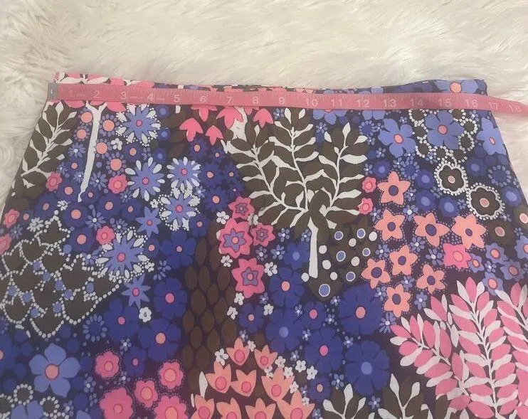 Talbots stretch cotton floral skirt 10 - Image 4