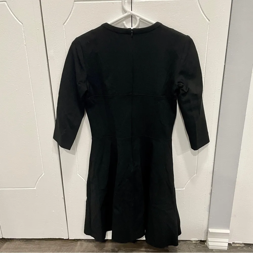 Emme by Marella Black 3/4 Sleeve Dress Size 6 - Image 2