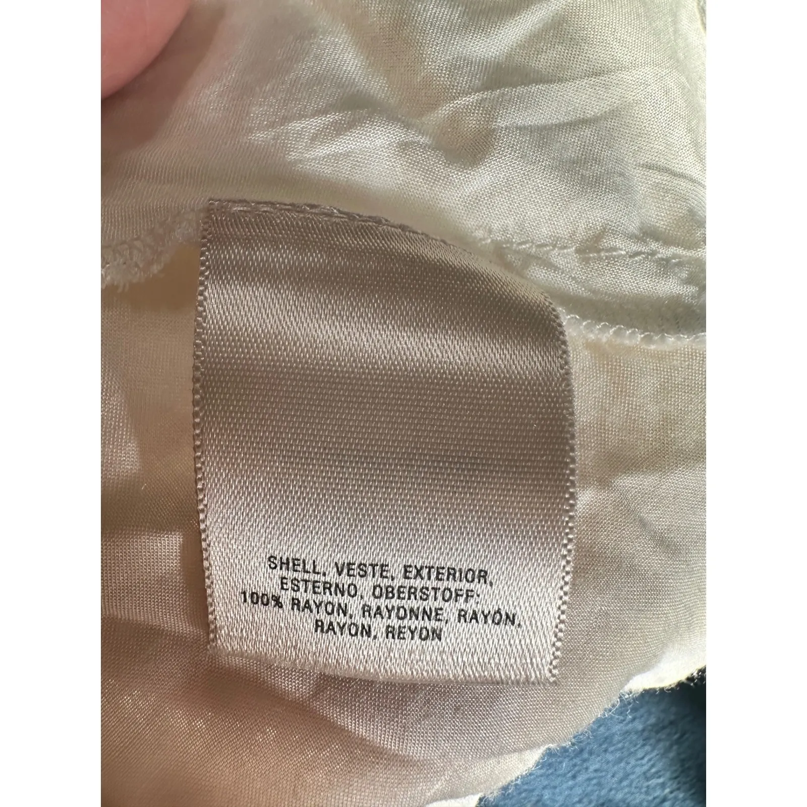 HD in Paris Anthropologie‎ White Sleeveless Eyelet Tank Top Size M - Image 7