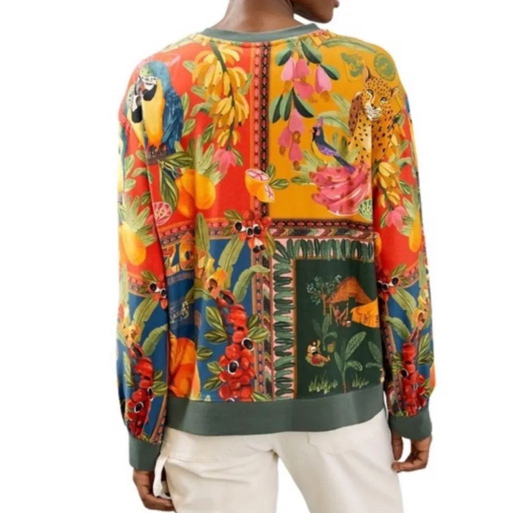 Farm Rio for Anthropologie Bosque Pullover - Image 9