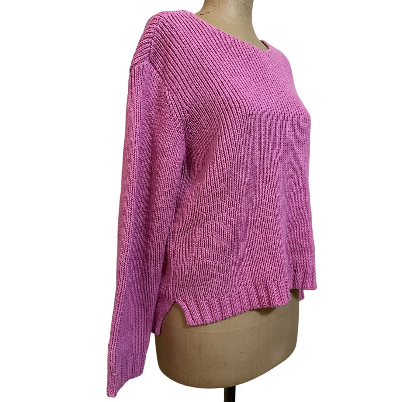 L.F. Markey Crewneck Sweater Pink Size M - Image 5