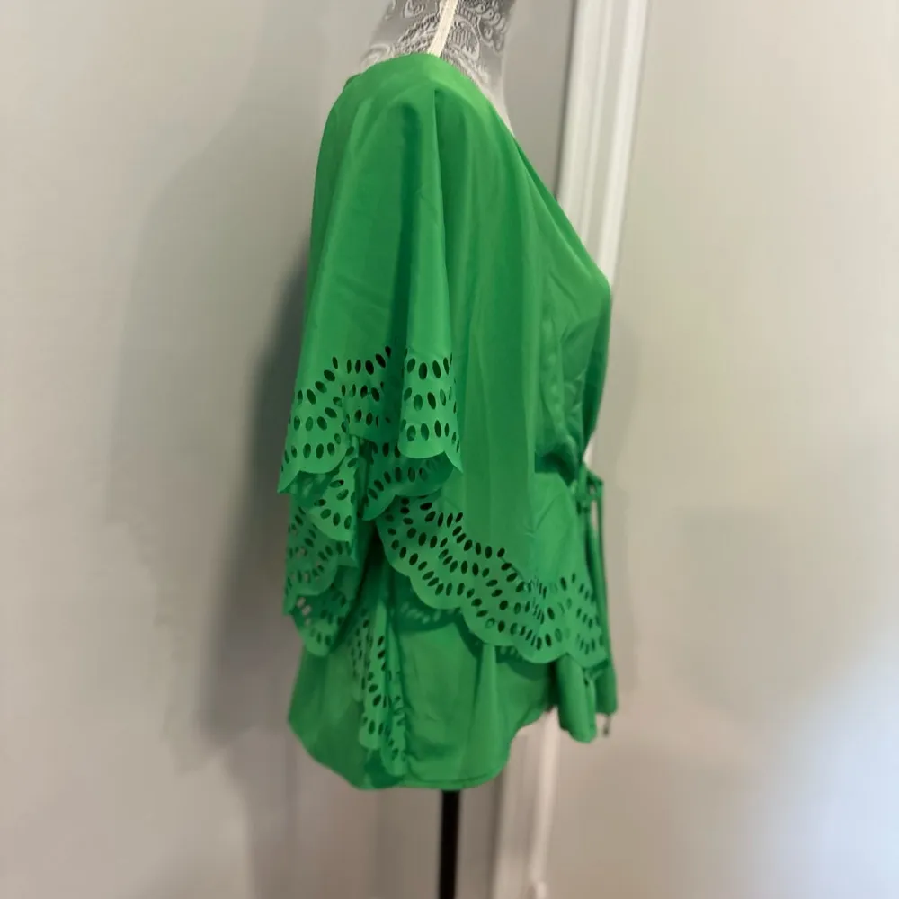 Chaus Woman’s Sz: L Green Kimono - Image 16