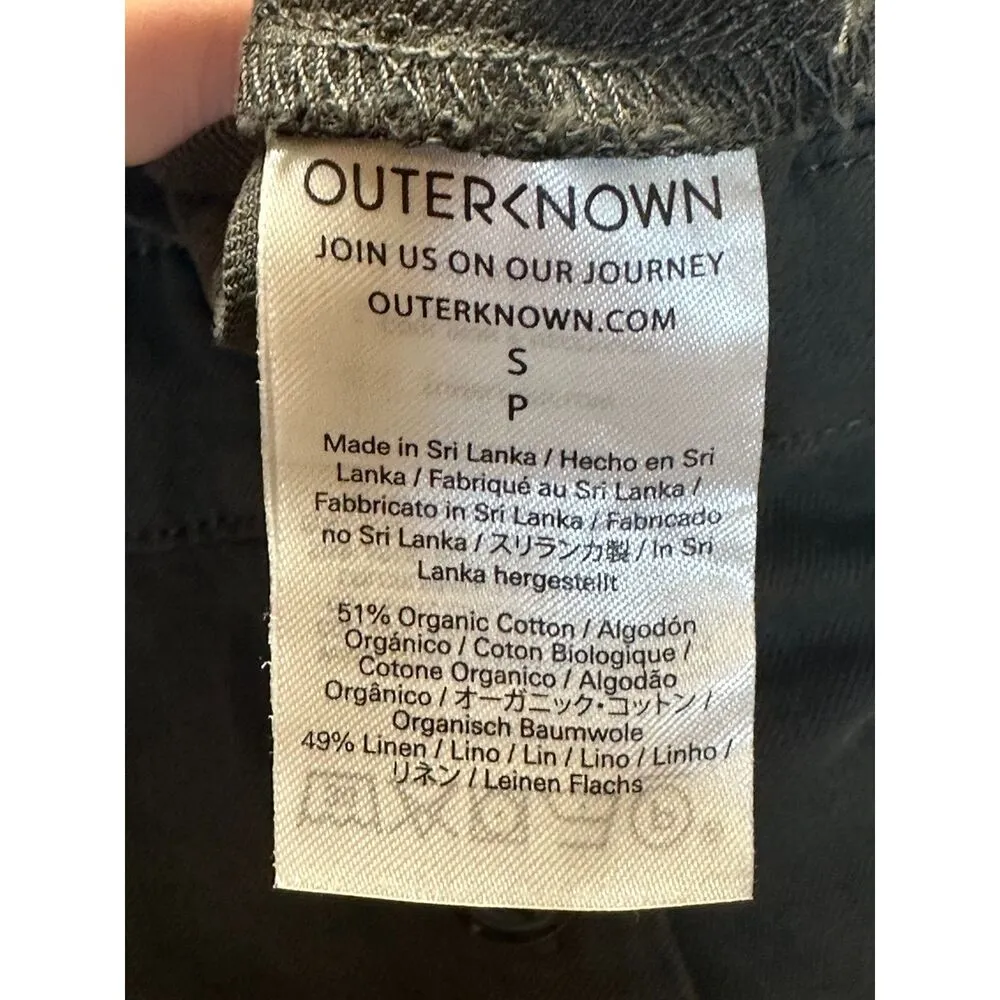 Outer Known Women's Size S Storm Sea Jumpsuit Button Front EUC - Image 13