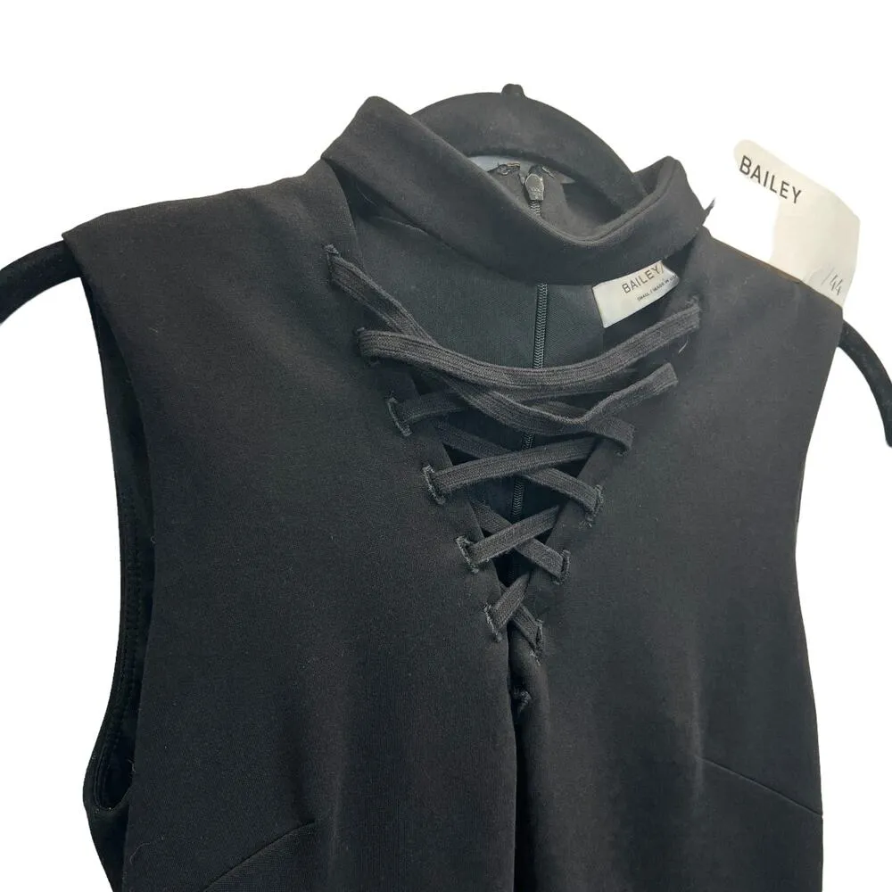 Bailey 44 Bodycon Sleeveless Mini Dress Black Size S El Caiman Sexy Clubwear - Image 6