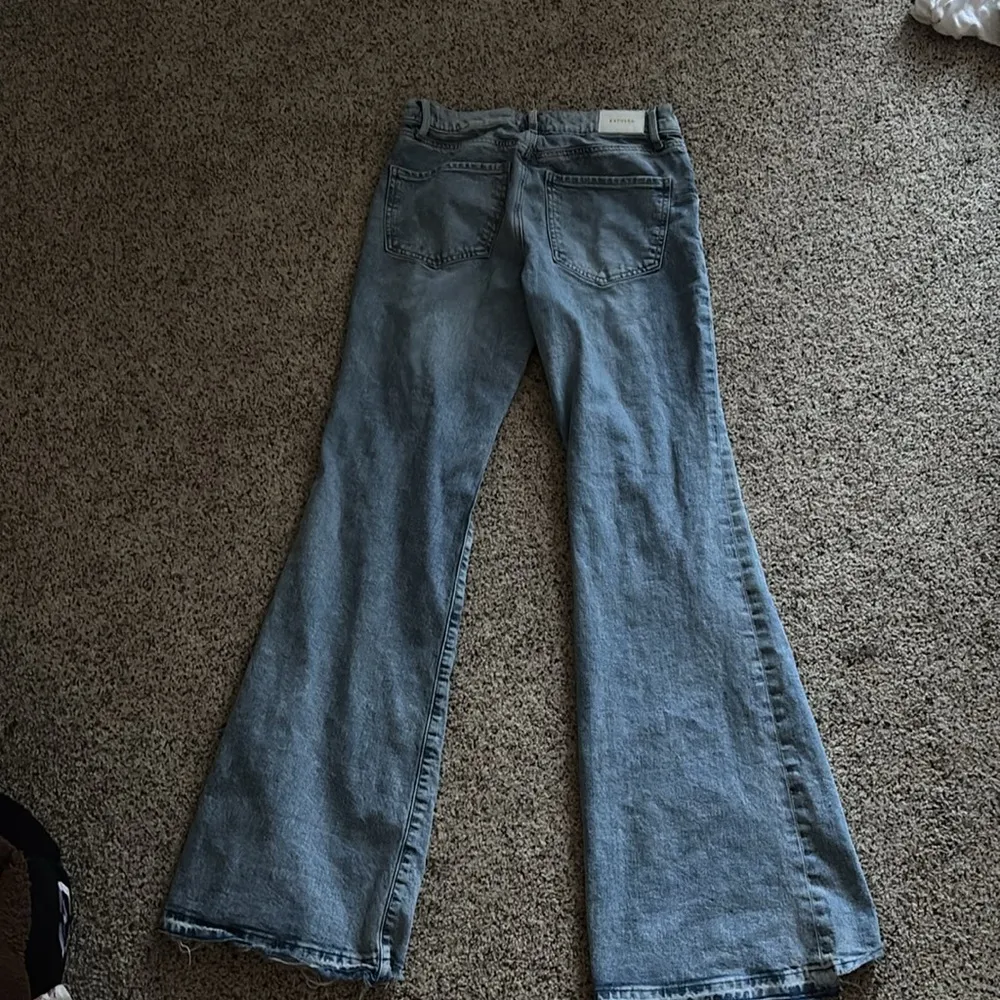 70’s Flare Mid Rise Express Jeans - Image 2