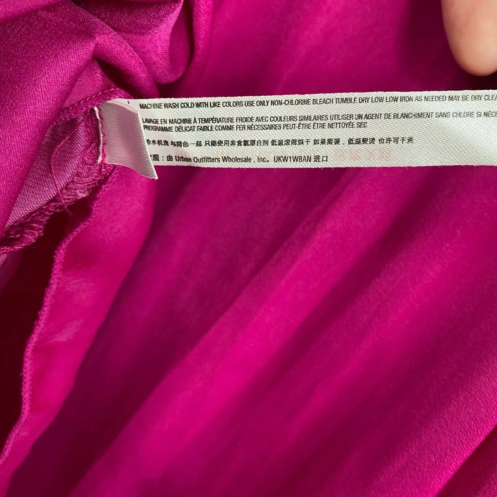 Free People Babydoll Mini Dress Size S Pink Barbie Ruffle Feminine Boho Summer - Image 10