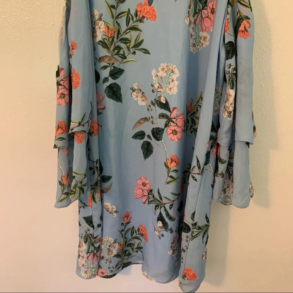 Parker Daphne Floral Cold Shoulder Shift Dress - Image 5