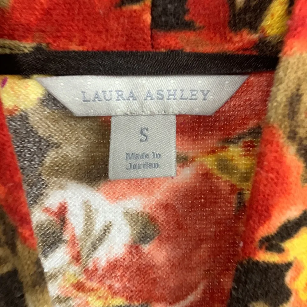 Sure Ashley Floral Cardigan 3/4 Length Sleeves Size S - Image 2