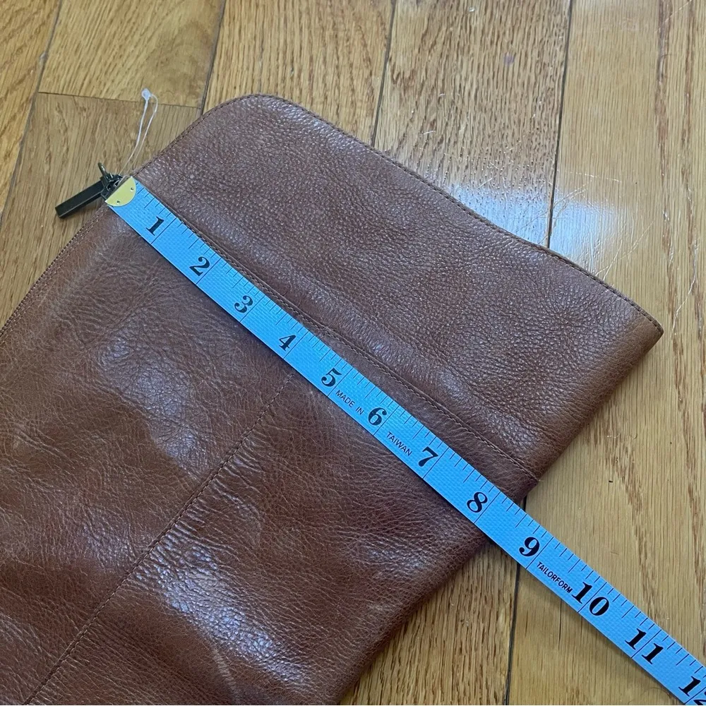Franco Sarto Women's L-Daya Wide Calf Brown Leather Over the knee Boots Sz 8 - Image 12