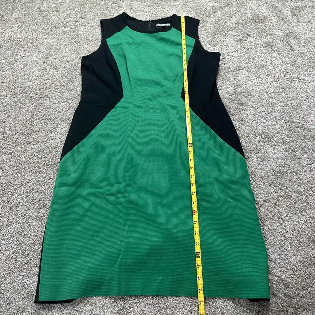 Classiques Entier Green and Black Sleeveless Dress - Image 6