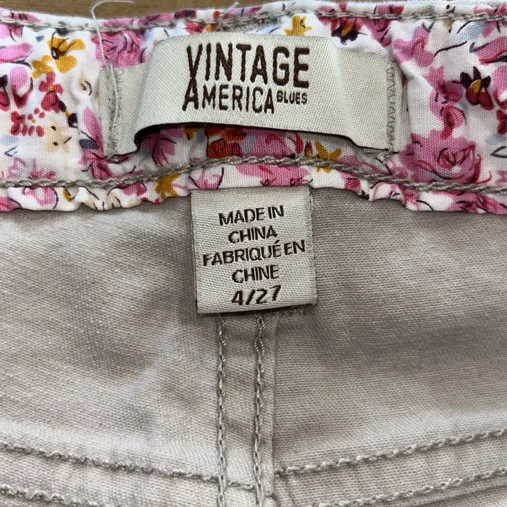 Vintage America Blues Vintage America Boyfriend Slim Crop Denim Jeans Size 4 - Image 6