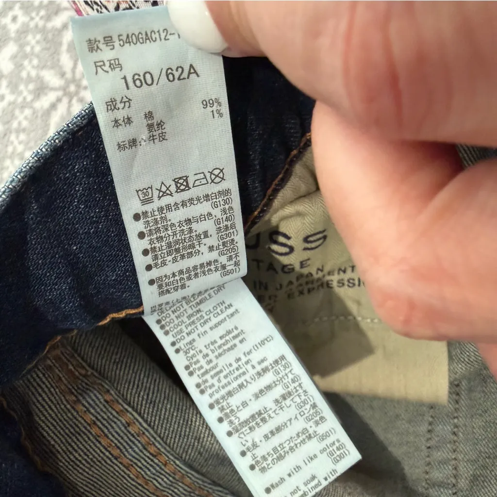 Moussy Vintage Women’s Glendora Flare Jean Size 26 Medium Wash Designer Denim Blue - Image 7