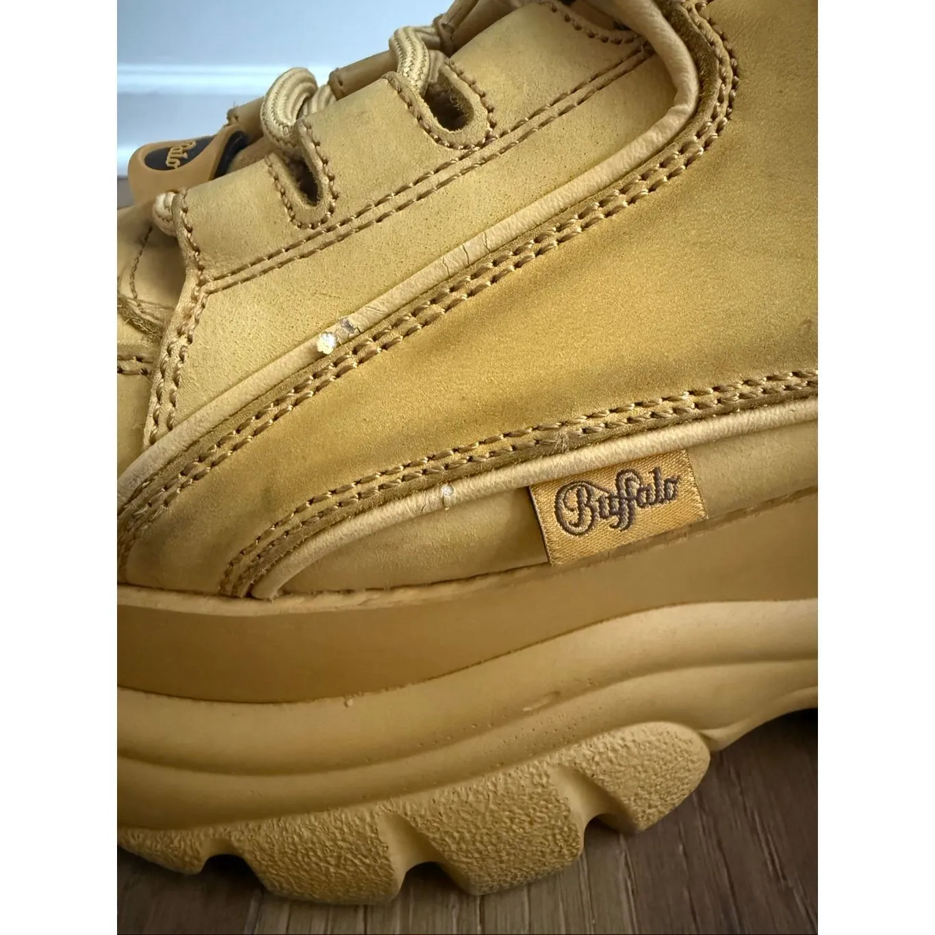 Buffalo London Classic Low Leather Shaft Height Sneaker 90s Y2K Rave Spice Girls - Image 8