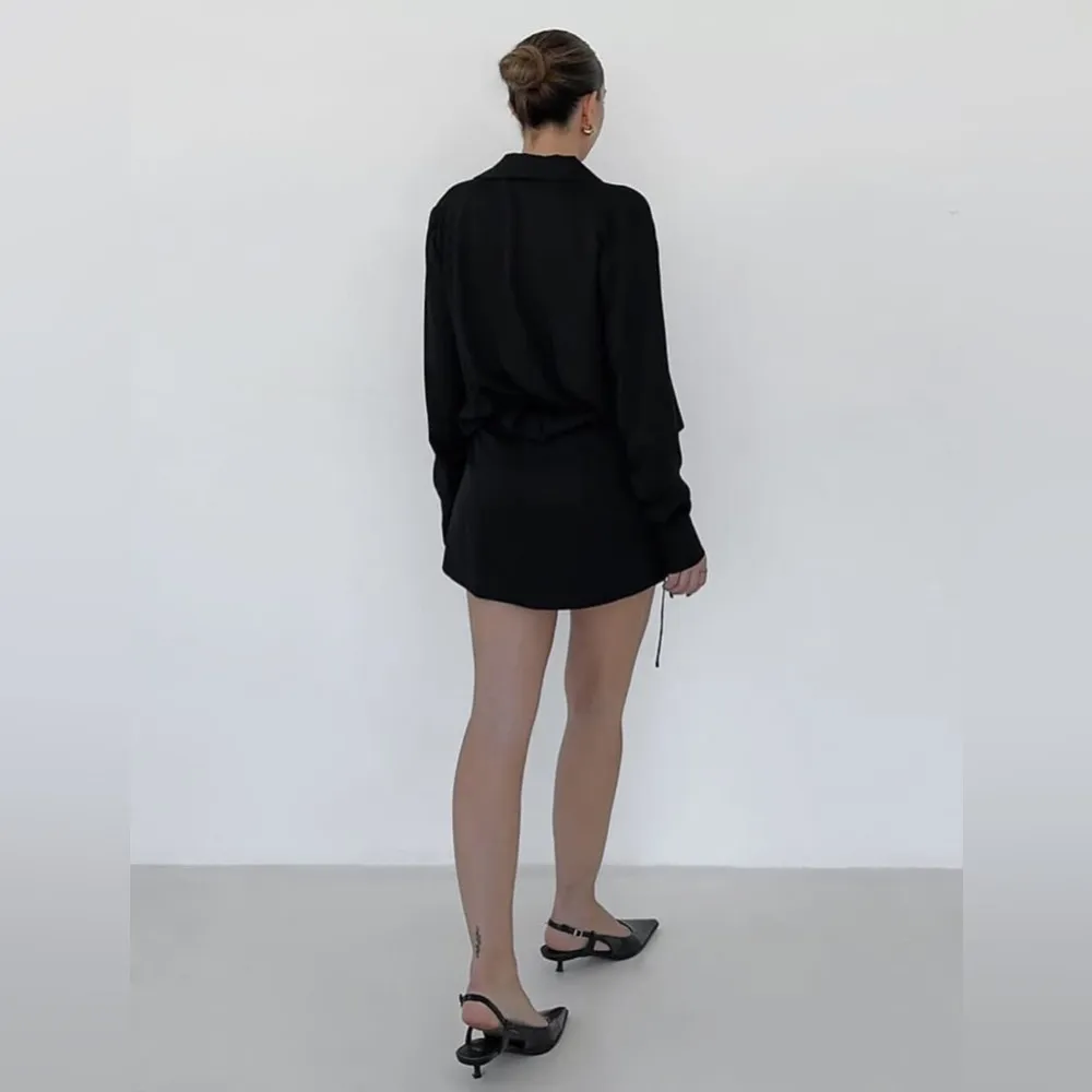 Rumored Executive Mini Dress Black - Image 8