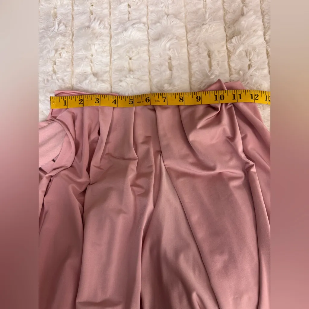 Twobirds Dusty Rose Backless Gown Pink Size undefined - Image 10