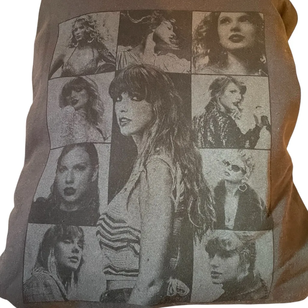 NEW Taylor Swift The Eras Tour Original US Dates Black Hoodie Logo Merch Size XL - Image 5