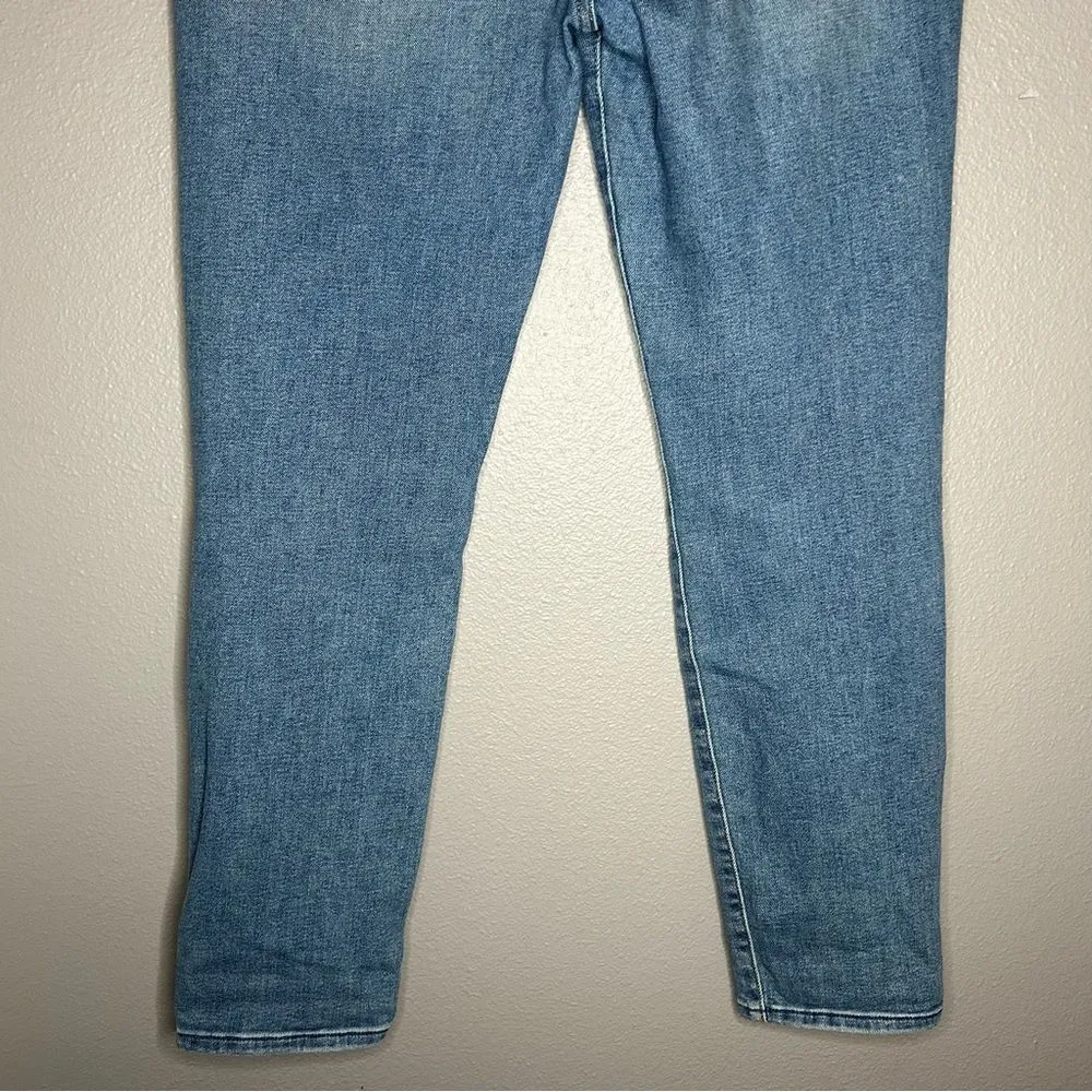 7 for all Mankind Josefina distressed skinny boyfriend jeans women’s size 28 - Image 6