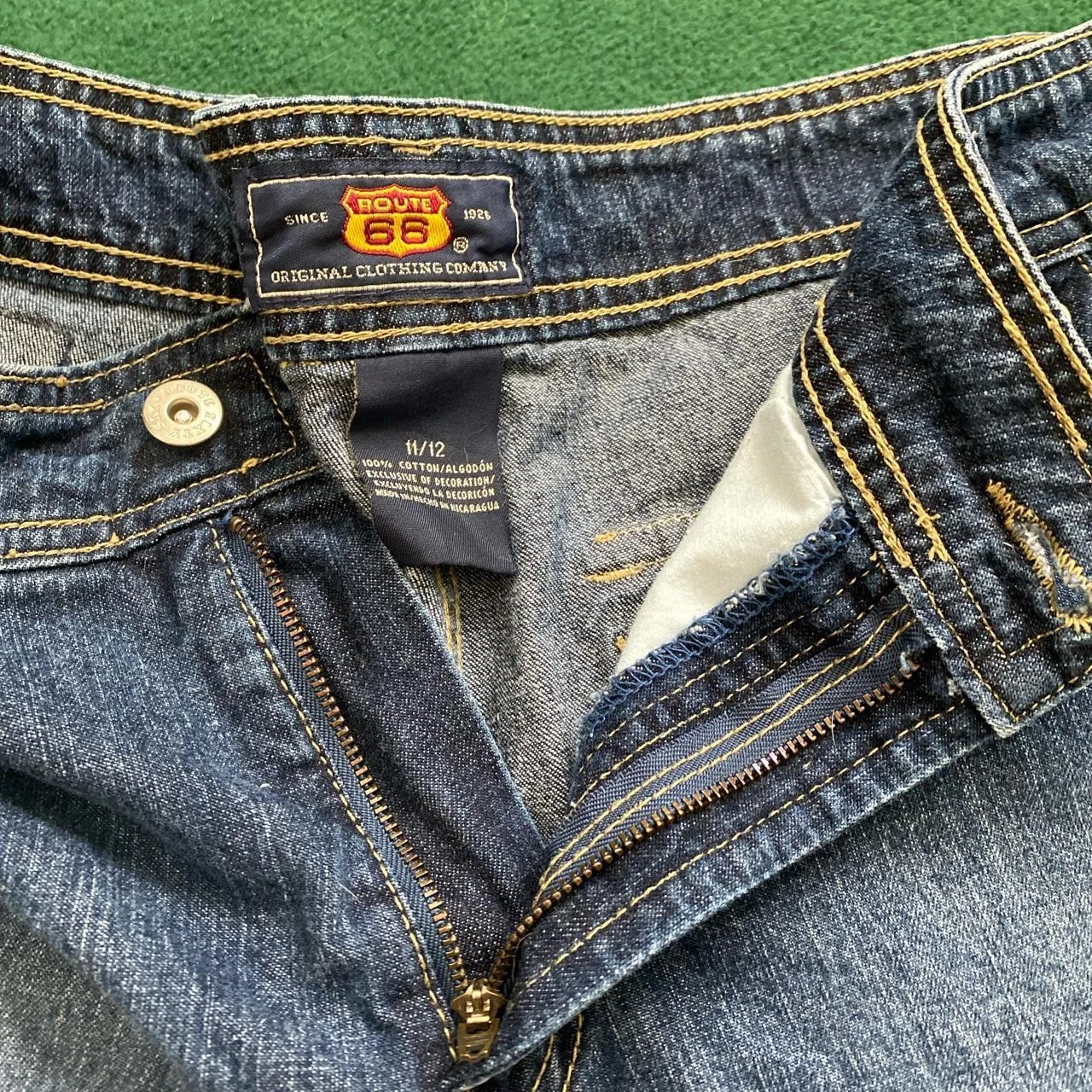 Route 66 Vintage Jean Shorts - Image 4