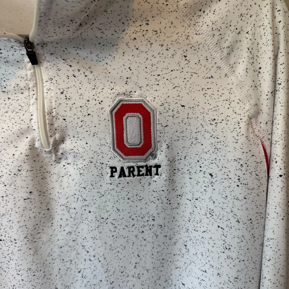 New! Ohio State OSU Buckeyes Bend active 1/4 Zip Pullover Size XXL Black - Image 2