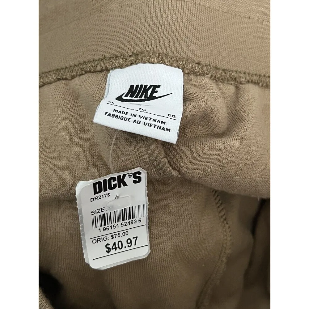 NWT Nike Women’s Sportswear Everyday Textured Sweatpant Joggers -Brown/Size 2XL - Image 2