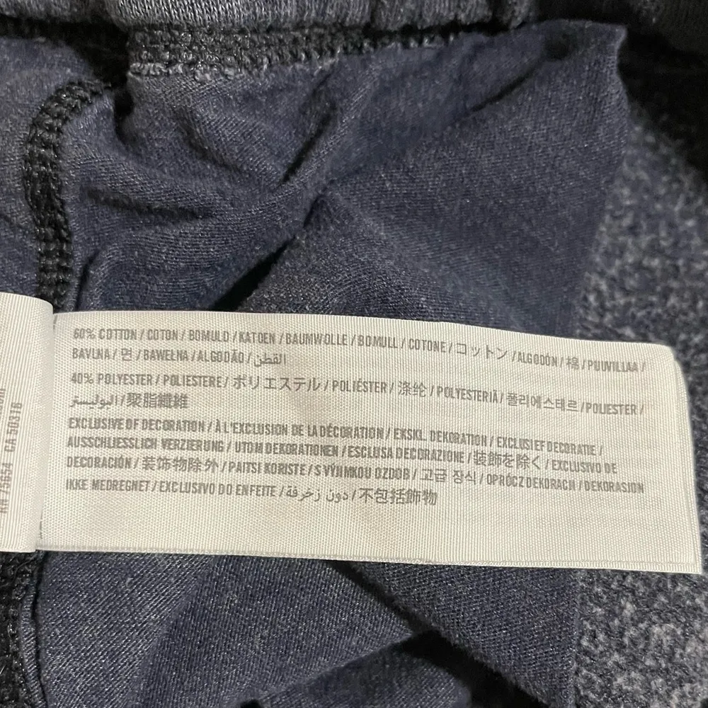 Women’s Hollister blue boyfriend style jogger sweatpants oversized  XS - Image 4