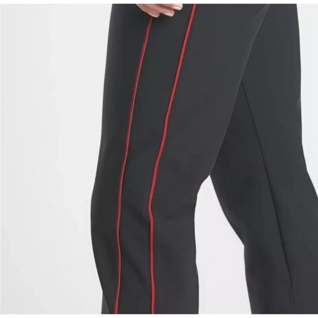 Athleta Stellar Novelty Trouser Stretch Ankle Pants Black Size 00 Travel Casual - Image 3