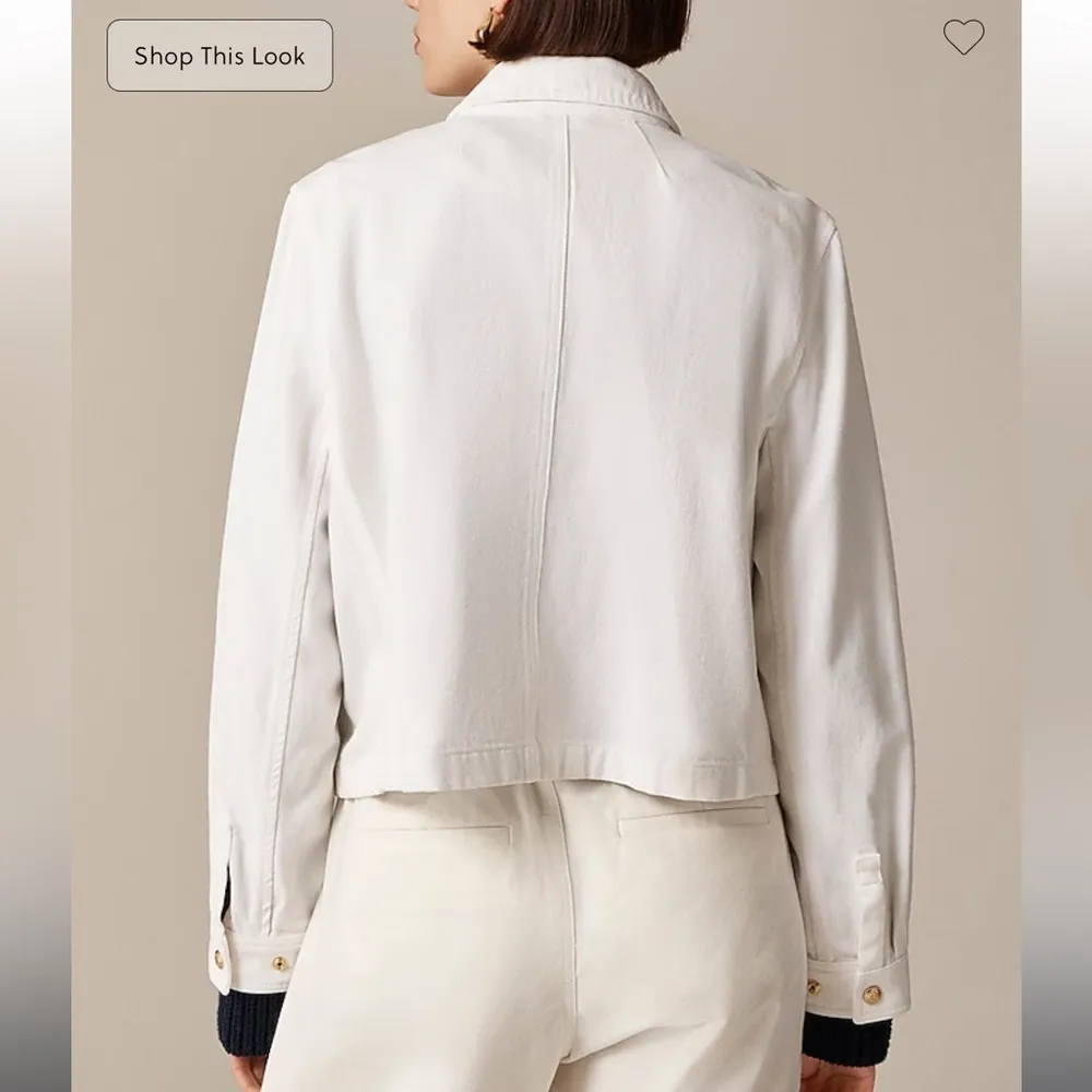 J.Crew Short Barn Jacket™ in cotton twill - Image 3