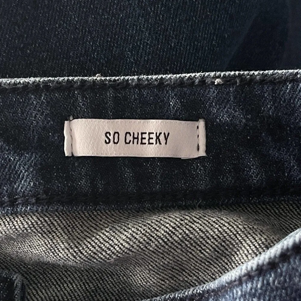 William Rast Juniors SZ 27 So Cheeky Jeans Whiskered Pockets High-Rise Stretch - Image 8