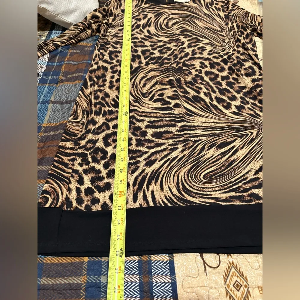 Michael Michael Kors long sleeve leopard print Dress - Image 13