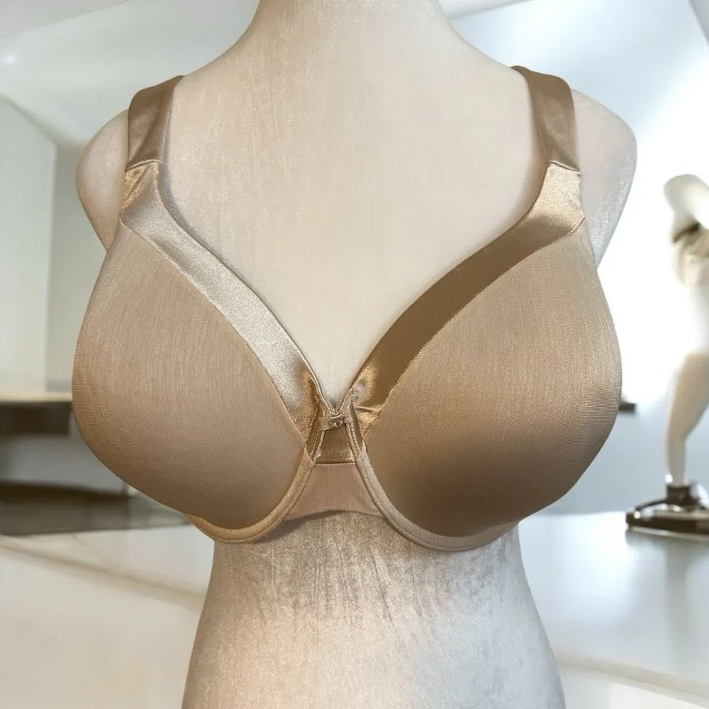 Vanity Fair‎ Lingerie® Illumination Full-Figure Bra 76338 Size 40D Rose Beige - Image 2