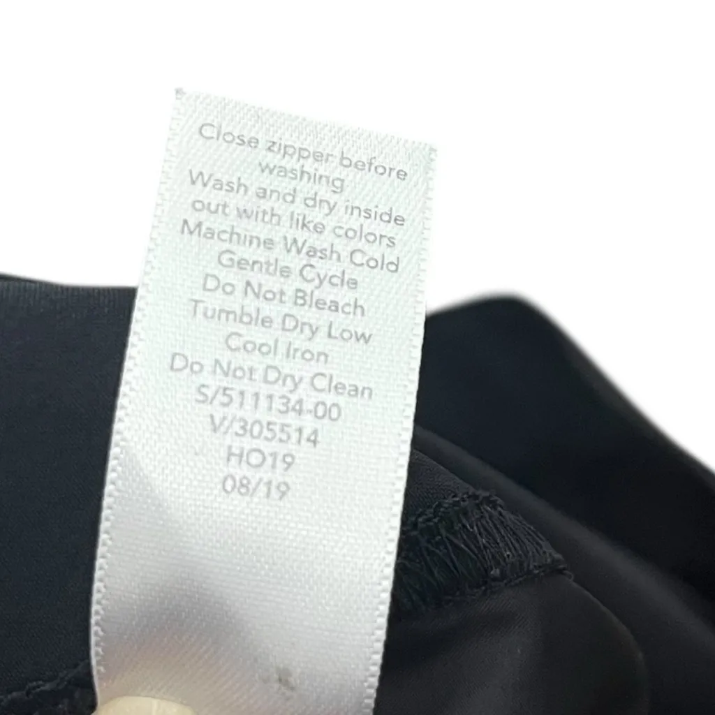 Athleta Radiant Joggers Women’s Size 16 Black Tapered Zip Ankle Sporty Luxe - Image 14