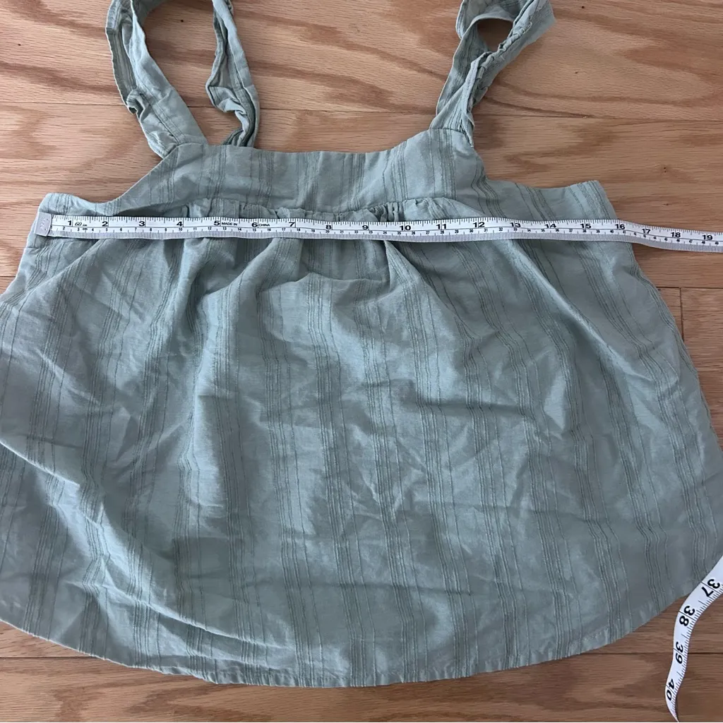 Almost Famous Sage Green Top - Image 3